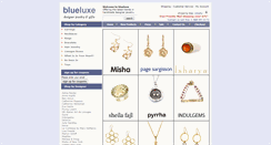 Desktop Screenshot of blueluxe.com